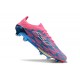 Botas de Futbol adidas F50+ Elite FG Solar Azul Ftwr Blanco Solar Rosa
