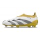 Zapatillas adidas Predator Elite Laceless FG Blanco Gris Dorado