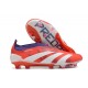 Zapatillas adidas Predator Elite Laceless FG Rojo Blanco