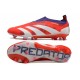 Zapatillas adidas Predator Elite Laceless FG Rojo Blanco