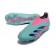 Zapatillas adidas Predator Elite Laceless FG Azul Rosa