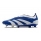 Zapatillas adidas Predator Elite Laceless FG Azul Blanco