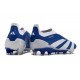 Zapatillas adidas Predator Elite Laceless FG Azul Blanco