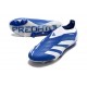 Zapatillas adidas Predator Elite Laceless FG Azul Blanco