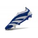 Zapatillas adidas Predator Elite Laceless FG Azul Blanco