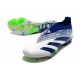 Zapatillas adidas Predator Elite Laceless FG Azul Blanco Verde