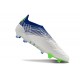 Zapatillas adidas Predator Elite Laceless FG Azul Blanco Verde