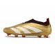 Zapatillas adidas Predator Elite Laceless FG Dorado Blanco Rojo