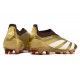 Zapatillas adidas Predator Elite Laceless FG Dorado Blanco Rojo