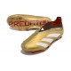 Zapatillas adidas Predator Elite Laceless FG Dorado Blanco Rojo