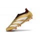 Zapatillas adidas Predator Elite Laceless FG Dorado Blanco Rojo