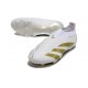 Zapatillas adidas Predator Elite Laceless FG Blanco Dorado