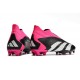 Botas adidas Predator Accuracy+ FG Negro Blanco Equipo Rosa