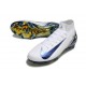 Nike Botas Mercurial Superfly X Elite FG Blanco Azul