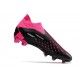 Botas adidas Predator Accuracy+ FG Negro Blanco Equipo Rosa