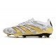 adidas Predator Elite L FG Bota Dorado Blanco Gris