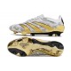 adidas Predator Elite L FG Bota Dorado Blanco Gris