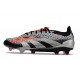 adidas Predator Elite L FG Bota Negro Blanco Naranja