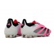 adidas Predator Elite L FG Bota Rosa Blanco Negro