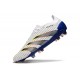 adidas Predator Elite L FG Bota Blanco Gris Azul Rojo