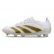 adidas Predator Elite L FG Bota Blanco Dorado Met