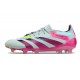 adidas Predator Elite L FG Bota Casi Azul Rosa