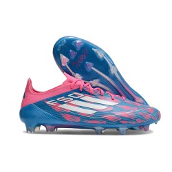 Zapatillas adidas F50 Elite LL FG Solar Azul Ftwr Blanco Solar Rosa
