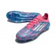 Zapatillas adidas F50 Elite LL FG Solar Azul Ftwr Blanco Solar Rosa