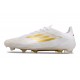 Zapatillas adidas F50 Elite LL FG Ftwr Blanco Dorado Met