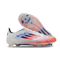 Zapatillas adidas F50 Elite LL FG Ftwr Blanco Rojo Azul Lúcido