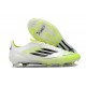 Zapatillas adidas F50 Elite LL FG Blanco Negro Amarillo
