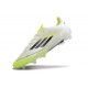 Zapatillas adidas F50 Elite LL FG Blanco Negro Amarillo