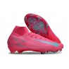 Nike Air Zoom Mercurial Superfly 10 Elite FG Rosa Gris