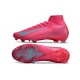 Nike Air Zoom Mercurial Superfly 10 Elite FG Rosa Gris
