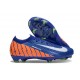 Botas Nike Mercurial Vapor 16 Elite FG Azul Naranja Blanco