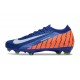 Botas Nike Mercurial Vapor 16 Elite FG Azul Naranja Blanco