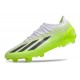 adidas X Crazyfast Messi.1 FG Bota Blanco Negro Limón Lúcido