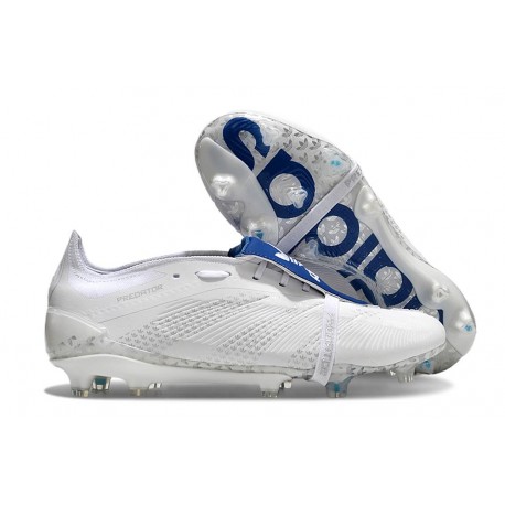 adidas Predator Elite FT FG Blanco Plateado Met Bright Royal