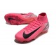 Nike Zoom Mercurial Superfly X Elite FG Rosa Blanco Negro
