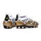 Zapatillas adidas Predator Elite Laceless FG Blanco Oro Gris