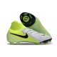 Botas Nike Phantom Luna 2 Elite FG Plateado metalizado Negro Voltio
