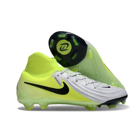 Botas Nike Phantom Luna 2 Elite FG Plateado metalizado Negro Voltio