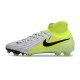 Botas Nike Phantom Luna 2 Elite FG Plateado metalizado Negro Voltio