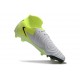Botas Nike Phantom Luna 2 Elite FG Plateado metalizado Negro Voltio