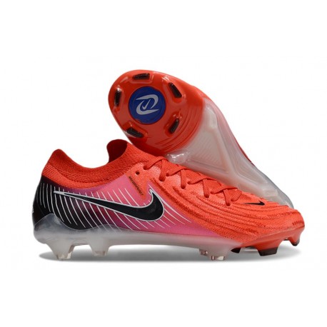 Tacos Nike Phantom Luna II Elite FG L Rojo Negro