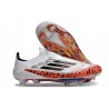 adidas F50 + Sin Cordones FG X Messi Blanco Rojo Negro