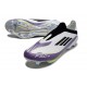 adidas F50 + Sin Cordones FG X Messi Ftwr Blanco Negro Morado Unity