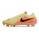 Tacos Nike Phantom Luna II Elite FG L Amarillo Negro