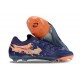 Tacos Nike Phantom Luna II Elite FG L Azul Naranja Dorado