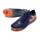 Tacos Nike Phantom Luna II Elite FG L Azul Naranja Dorado
